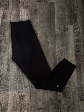 Lululemon WunderTrain 25 Inch Leggings - Black - Size 10